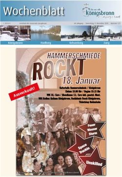 Wochenblatt K&ouml;nigsbronn Itzelberg - Gemeinde K&ouml;nigsbronn