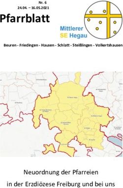 Pfarrblatt - Neuordnung der Pfarreien in der Erzdi&ouml;zese Freiburg und bei uns - Beuren - Friedingen - Hausen - Schlatt - Stei&szlig;lingen ...