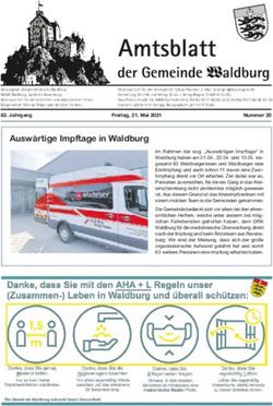 Auswärtige Impftage in Waldburg - Gemeinde Waldburg