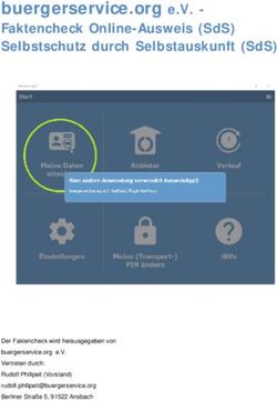 BUERGERSERVICE.ORG E.V - FAKTENCHECK ONLINE-AUSWEIS (SDS) SELBSTSCHUTZ DURCH SELBSTAUSKUNFT (SDS)