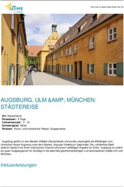 AUGSBURG, ULM &AMP; M&Uuml;NCHEN: ST&Auml;DTEREISE - uTime