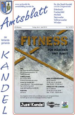 FITNESS FÜR MÄDCHEN UND JUNGS - VG Kandel