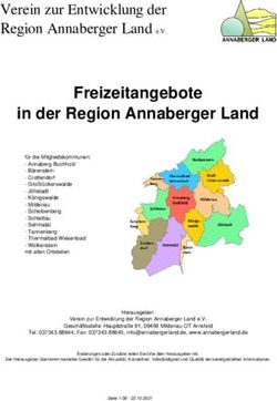 Verein zur Entwicklung der - Region Annaberger Land e.V.
