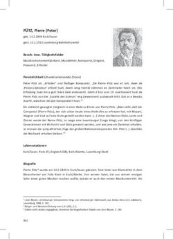 P&Uuml;TZ, Pierre (Peter) geb. 14.2.1849 Esch/Sauer gest. 15.2.1913 Luxemburg-Bahnhofsviertel