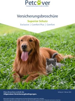 Petc ver Versicherungsbrosch&uuml;re - Superior Schutz - Petcover