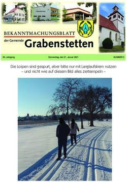 Grabenstetten BEKANNTMACHUNGSBLATT - der Gemeinde - Gemeinde Grabenstetten
