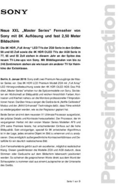 Neue XXL "Master Series" Fernseher von Sony mit 8K Aufl&ouml;sung und fast 2,50 Meter Bildschirm - mobiFlip