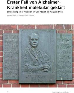 Erster Fall von Alzheimer-krankheit molekular gekl&auml;rt - entdeckung einer Mutation im Gen PSEN1 bei Auguste Deter