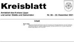 Kreisblatt Amtsblatt des Kreises Lippe und seiner St&auml;dte und Gemeinden - Kreis Lippe