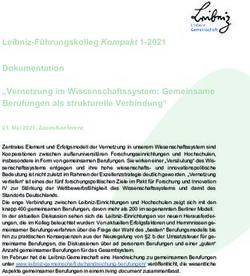 Leibniz-F&uuml;hrungskolleg Kompakt 1-2021 Dokumentation "Vernetzung im Wissenschaftssystem: Gemeinsame Berufungen als strukturelle Verbindung"