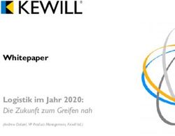 Whitepaper Logistik im Jahr 2020: Die Zukunft zum Greifen nah (Andrew Dalziel, VP Product Management, Kewill ltd.)