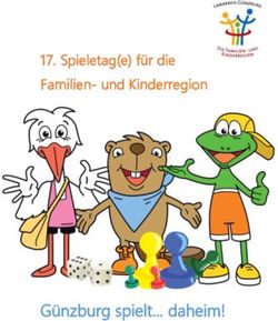 G&uuml;nzburg spielt daheim! - Spieletag(e) f&uuml;r die Familien- und Kinderregion