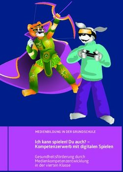 Ich kann spielen! Du auch? - Kompetenzerwerb mit digitalen Spielen - Gesundheitsförderung durch Medienkompetenzentwicklung in der vierten Klasse