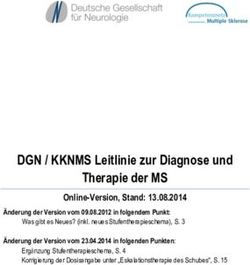 DGN / KKNMS Leitlinie zur Diagnose und Therapie der MS