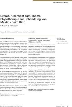 Literatur&uuml;bersicht zum Thema Phytotherapie zur Behandlung von Mastitis beim Rind