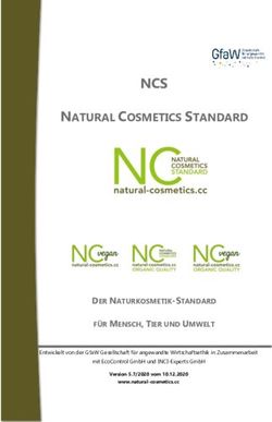 NCS NATURAL COSMETICS STANDARD - GFAW | Die Gesellschaft für ...