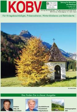 F&uuml;r Kriegsbesch&auml;digte, Pr&auml;senzdiener, Hinterbliebene und Behinderte - Das finden Sie in dieser Ausgabe