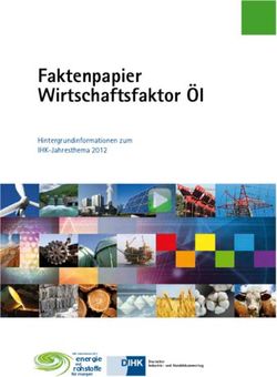 Faktenpapier Wirtschaftsfaktor &Ouml;l - energie - Hintergrundinformationen zum IHK-Jahresthema 2012