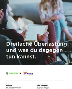 Dreifache &Uuml;berlastung und was du dagegen tun kannst - Evernote: Dr. Beat B&uuml;hlmann - SVIT Schweiz