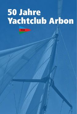 50 Jahre Yachtclub Arbon - YCA