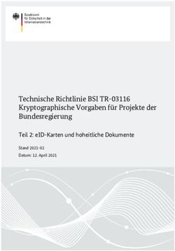 Technische Richtlinie BSI TR-03116 Kryptographische Vorgaben f&uuml;r Projekte der Bundesregierung - Teil 2: eID-Karten und hoheitliche Dokumente