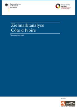 Zielmarktanalyse C&ocirc;te d'Ivoire - Wasserwirtschaft - trAIDe GmbH