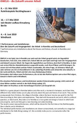 OWELA - die Zukunft unserer Arbeit - Ruhrfestspiele