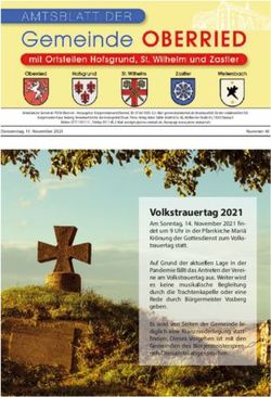 Volkstrauertag 2021 - Gemeinde Oberried