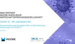 MGK PARTNER MOORE RHEIN-RUHR WIRTSCHAFTSPR&Uuml;FUNGSGESELLSCHAFT - COVID-19 - Wir unterst&uuml;tzen Sie! Zusammenstellung der derzeitigen Hilfen zur ...