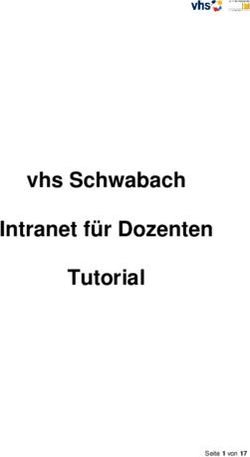 Vhs Schwabach Intranet f&uuml;r Dozenten Tutorial