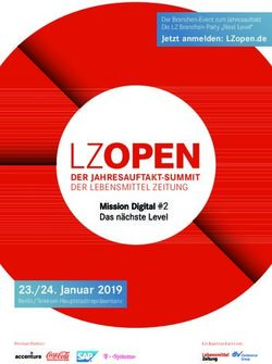 23./24. Januar 2019 DER JAHRESAUFTAKT-SUMMIT - DER LEBENSMITTEL ZEITUNG - dfv Conference Group