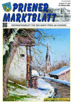 INFORMATIONSBLATT F&Uuml;R DEN MARKT PRIEN AM CHIEMSEE - Ausgabe Nr. 439 15. Februar 2021