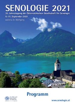 SENOLOGIE 2021 - Programm - Jahrestagung der &Ouml;sterreichischen Gesellschaft f&uuml;r Senologie 9.-11. September 2021 scalaria, St. Wolfgang ...