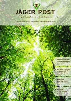 J&Auml;GER POST f&uuml;r Mitglieder & Jagdinteressierte - Der Wald in dem wir uns bewegen Mit Pfeil & Bogen auf der Jagd - J&auml;gervereinigung B&ouml;blingen