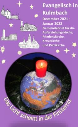 Evangelisch in Kulmbach - Dezember 2021 - Januar 2022 Gemeindebrief f&uuml;r die Auferstehungskirche, Friedenskirche, Kreuzkirche und Petrikirche