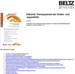 Editorial: Konsequenzen der Kinder- und Jugendhilfe