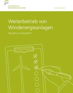 Weiterbetrieb von Windenergieanlagen - Was gilt es zu beachten? - Fachagentur ...
