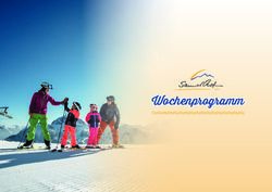 Wochenprogramm - Hotel Samerhof