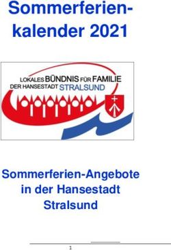 Sommerferien-kalender 2021 - Sommerferien-Angebote in der Hansestadt Stralsund