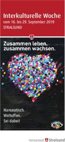 Interkulturelle Woche - vom 16. bis 29. September 2019 STRALSUND - Hanseatisch. Weltoffen. Sei dabei! - in der Hansestadt Stralsund