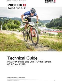 Technical Guide PROFFIX Swiss Bike Cup - Monte Tamaro 06./07. April 2019 - PROFFIX Swiss Bike Cup | Technical Guide - Webflow