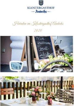 Heiraten im Klostergasthof Andechs 2020