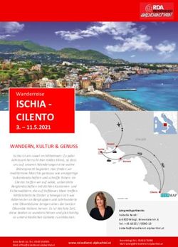 ISCHIA - CILENTO 3 11.5.2021 - WANDERN, KULTUR & GENUSS - Reisedienst Alpbachtal