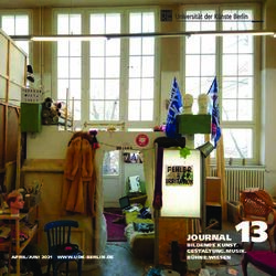13 JOURNAL BILDENDE KUNST. GESTALTUNG.MUSIK. B&Uuml;HNE.WISSEN - OPUS 4