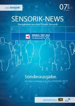 SENSORIK-NEWS 072 - Die Strategische Partnerschaft Sensorik eV