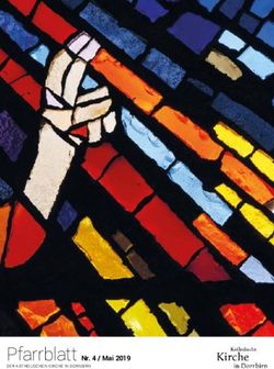 Pfarrblatt Nr. 4 / Mai 2019 - Katholische Kirche Vorarlberg