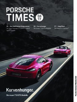 TIMES PORSCHE - Kurvenhunger - Porsche Zentrum München Süd