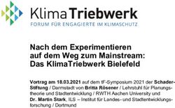 Nach dem Experimentieren auf dem Weg zum Mainstream: Das KlimaTriebwerk Bielefeld - Schader Stiftung