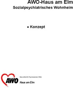 AWO-Haus am Elm Sozialpsychiatrisches Wohnheim Konzept - Haus am Elm