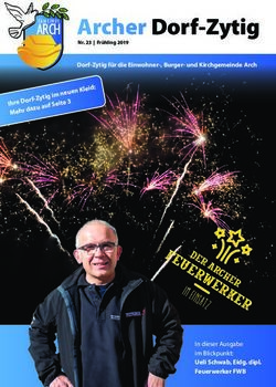 ARCH Archer Dorf-Zytig - Gemeinde Arch